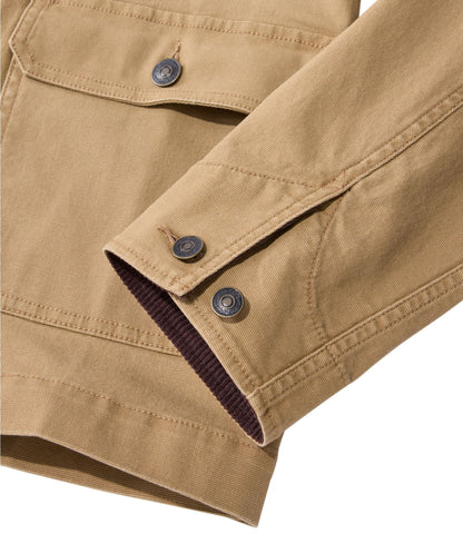 L.L.Bean Men's Signature Double L® Denim Barn Coat, Canvas Dark Clay