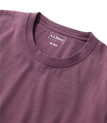 L.L.Bean Men's Sunwashed Tee, Short-Sleeve Classic Navy