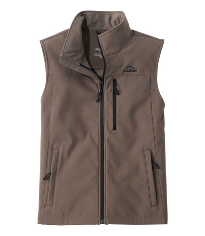 L.L.Bean Men's Hunter's Pathfinder Soft Shell Vest Dark Cinder