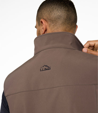 L.L.Bean Men's Hunter's Pathfinder Soft Shell Vest Dark Cinder