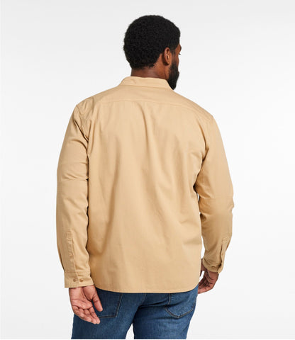L.L.Bean Men's Signature Washed Field Shirt, Slim Fit Sailcloth