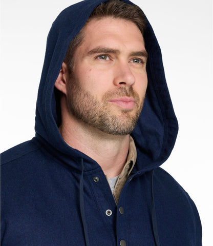 L.L.Bean Men's Maine Guide Wool Anorak Navy