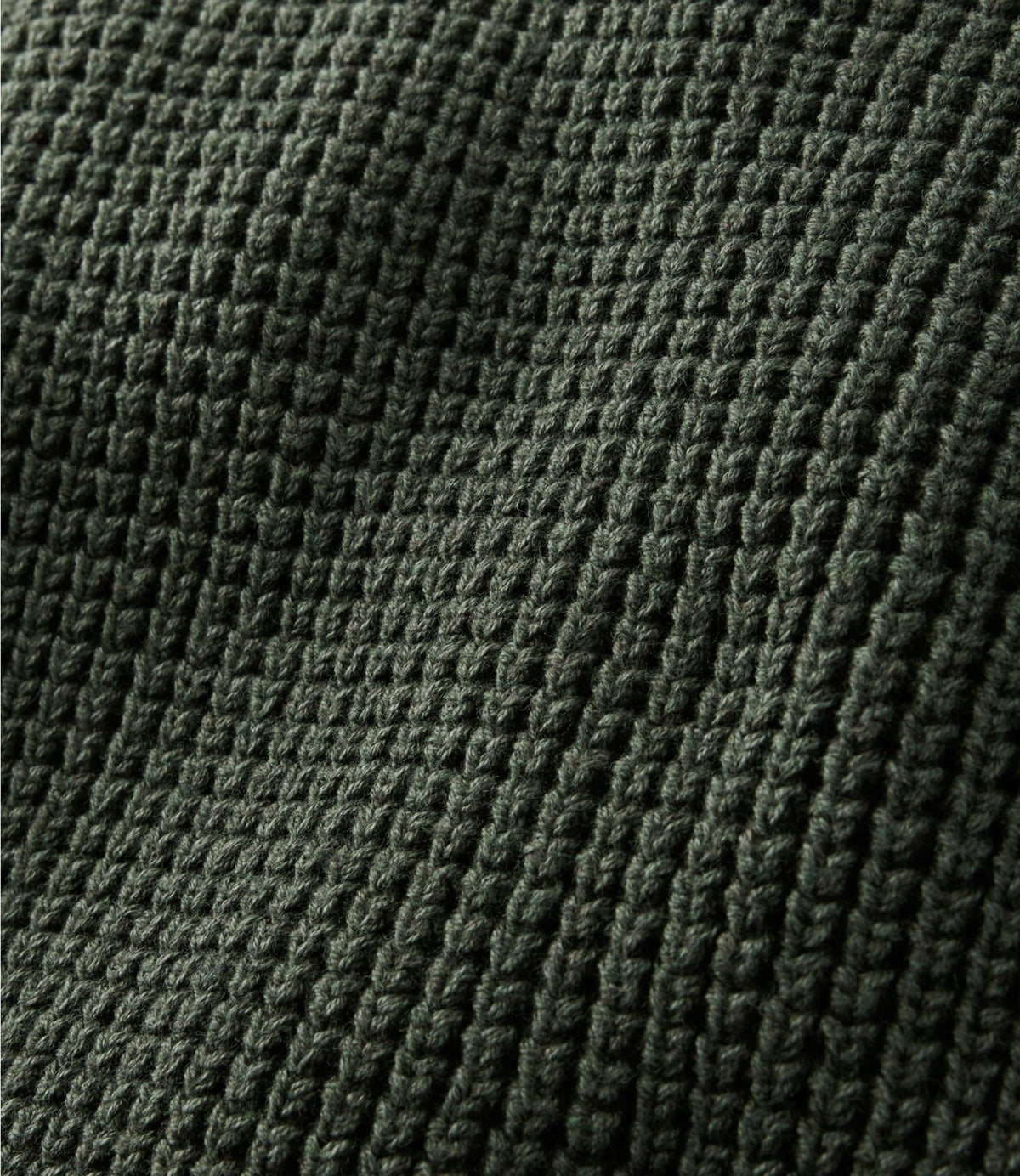 L.L.Bean Men's L.L.Bean Organic Cotton Waffle Sweater, Henley Field Khaki