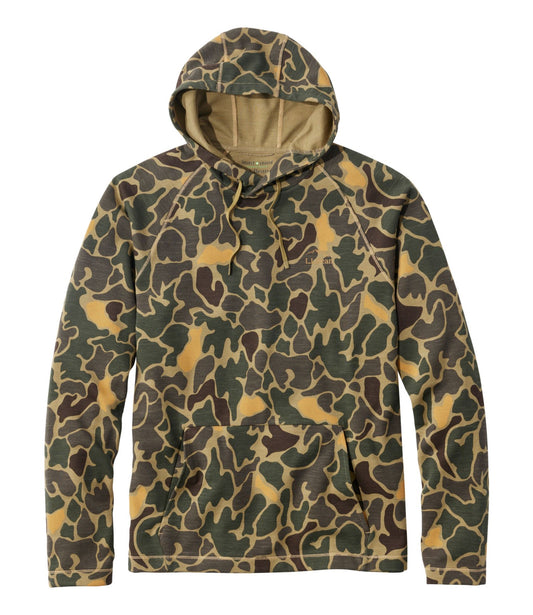 L.L.Bean Men's L.L.Bean Northwoods Insect Shield Hoodie Khaki Olive Camo