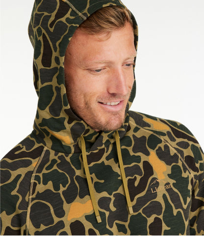 L.L.Bean Men's L.L.Bean Northwoods Insect Shield Hoodie Khaki Olive Camo