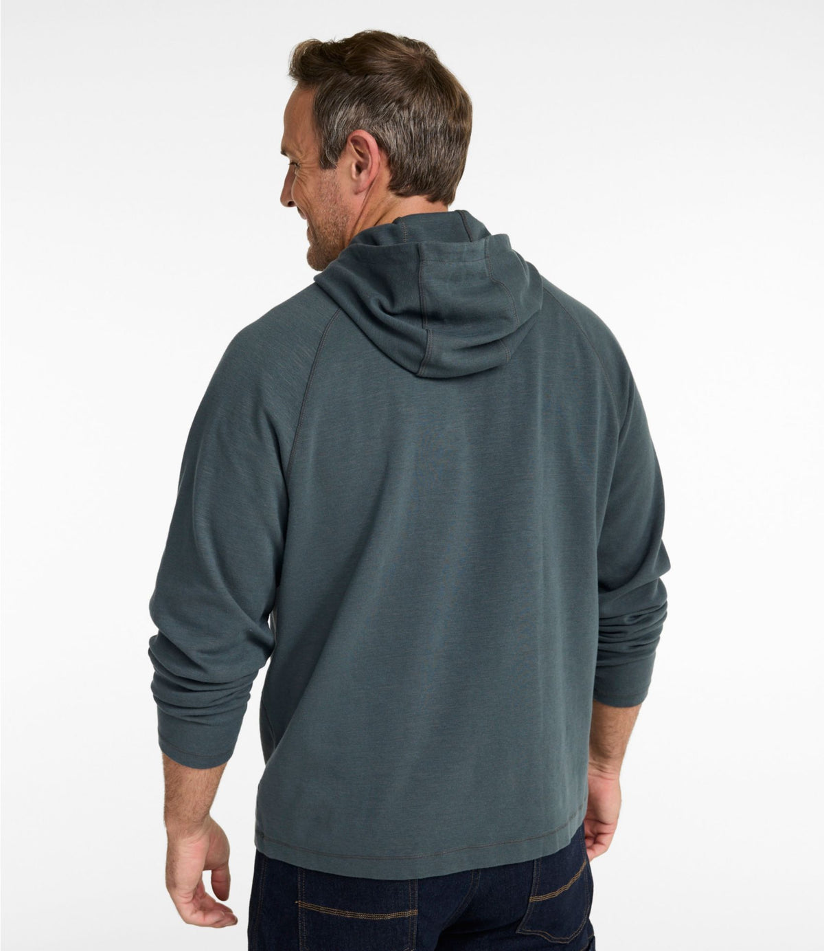 L.L.Bean Men's L.L.Bean Northwoods Insect Shield Hoodie Khaki Olive Camo