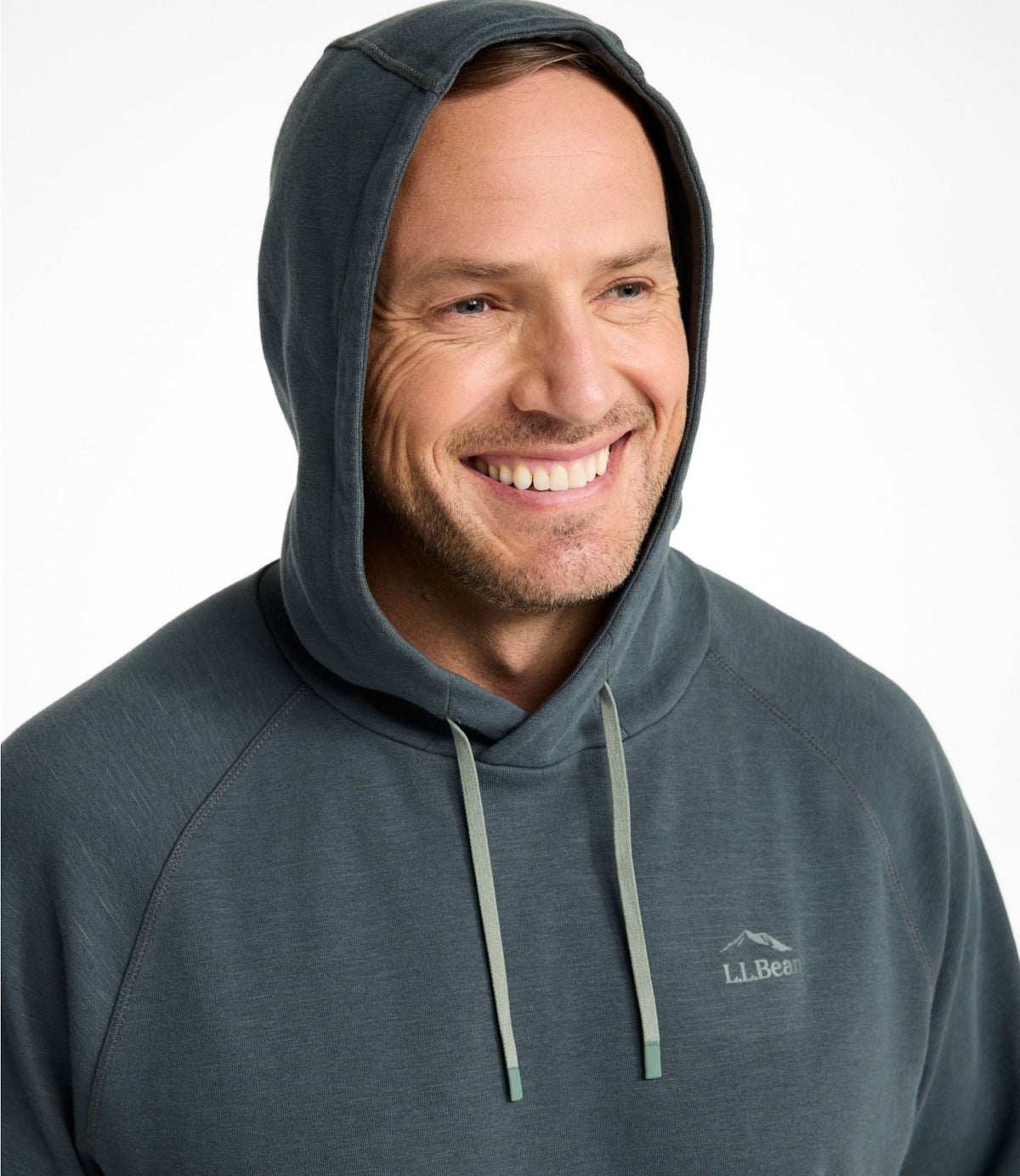 L.L.Bean Men's L.L.Bean Northwoods Insect Shield Hoodie Khaki Olive Camo