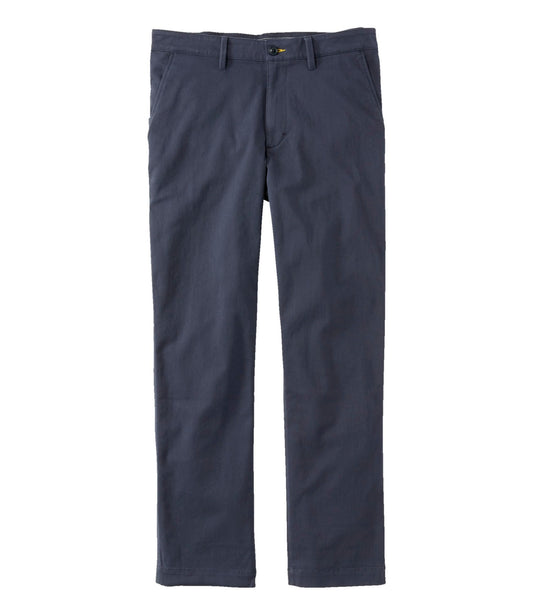 L.L.Bean Men's Comfort Stretch® Chino Pants, Classic Fit Carbon Navy