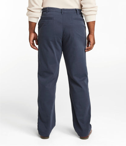 L.L.Bean Men's Comfort Stretch® Chino Pants, Classic Fit Carbon Navy
