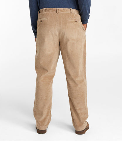 L.L.Bean Men's L.L.Bean Stretch Country Corduroy Pants, Natural Fit, Hidden Comfort Antique Olive