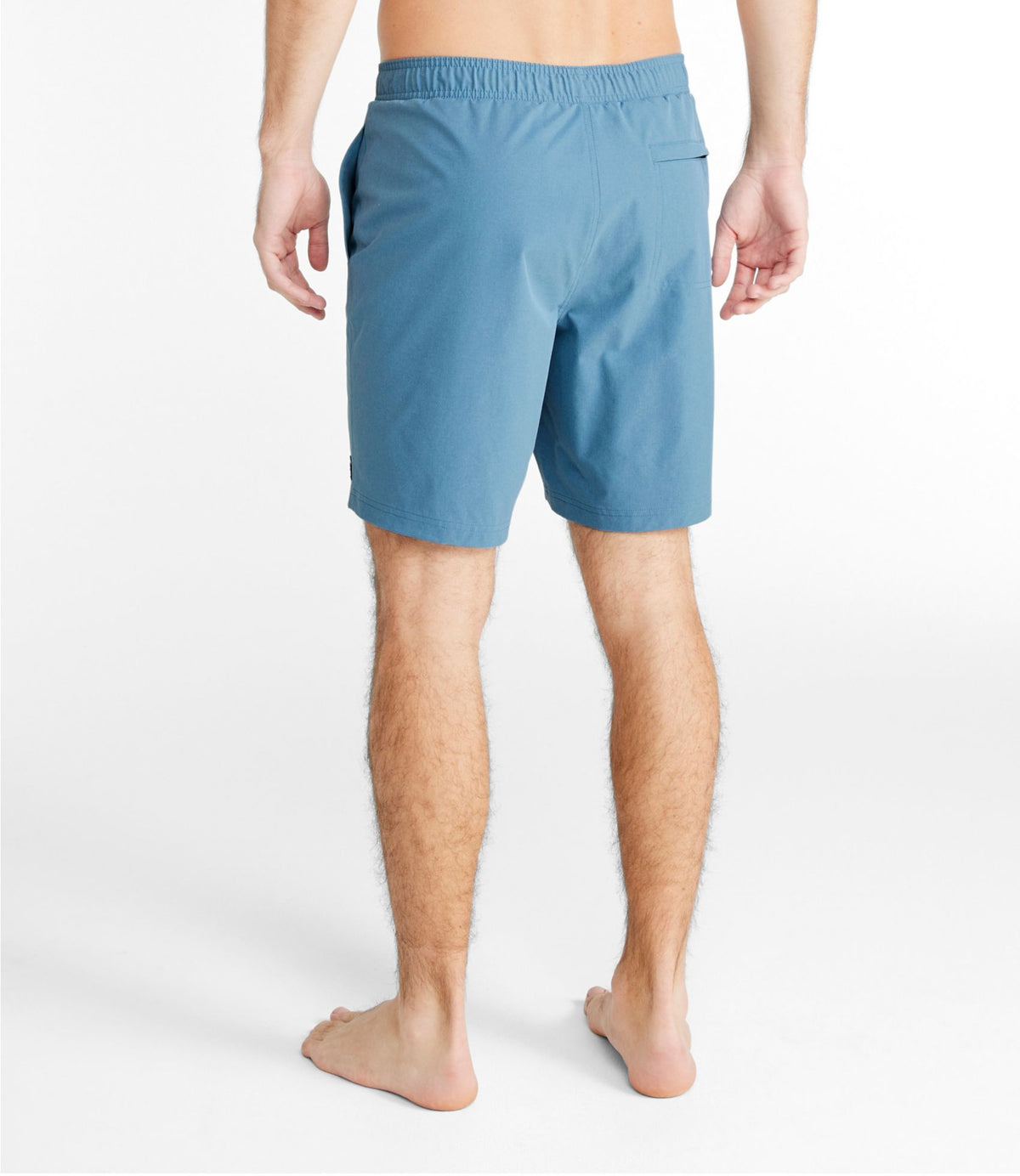 L.L.Bean Men's Vacationland Stretch Swim Trunks, 8" Bayside Blue