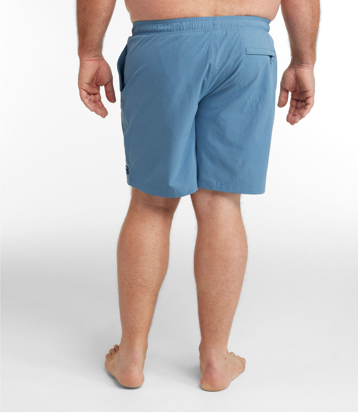 L.L.Bean Men's Vacationland Stretch Swim Trunks, 8" Bayside Blue