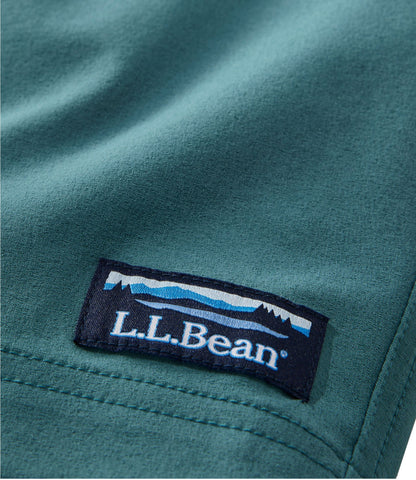 L.L.Bean Men's Vacationland Stretch Swim Trunks, 8" Bayside Blue