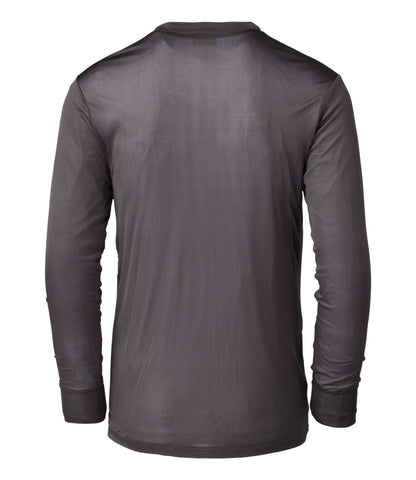 L.L.Bean Men's Silk Underwear, Crewneck Dark Flint Gray