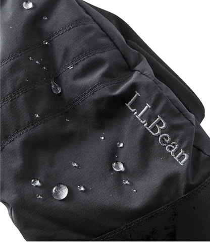 L.L.Bean Men's L.L.Bean GORE-TEX PrimaLoft Ski Mittens Black