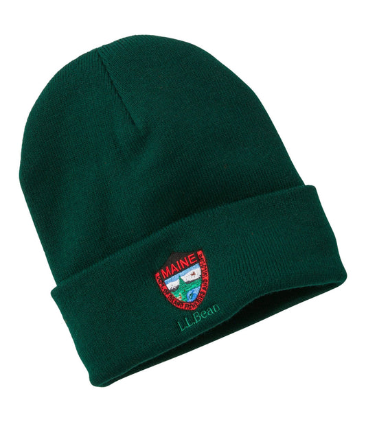 L.L.Bean Adults' Maine Inland Fisheries and Wildlife Beanie Forest Green
