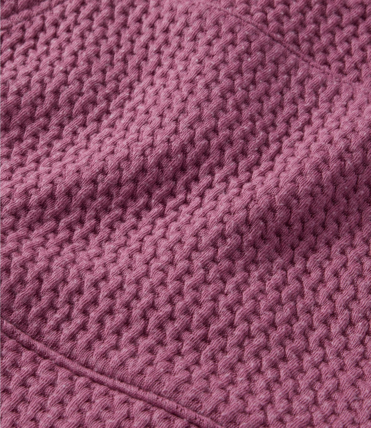 L.L.Bean Kids' Ridgeknit Pullover, Glow-in-the-Dark Quarter-Zip Antique Lilac