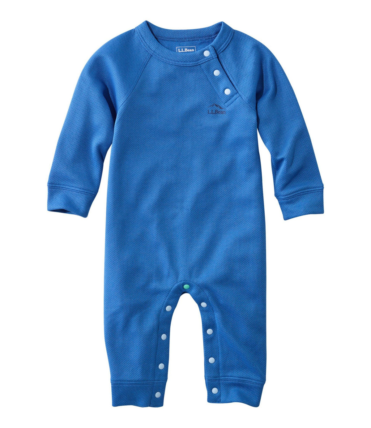 L.L.Bean Infants' Wicked Warm Underwear, One-Piece Cobalt Sea