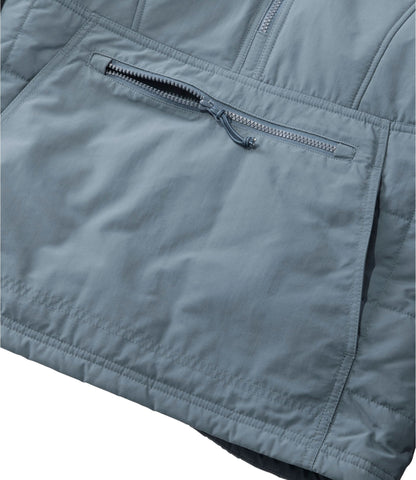 L.L.Bean Men's Mountain Classic Insulated Anorak Olive Gray