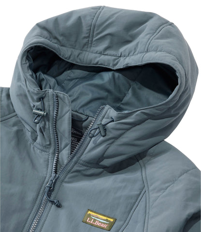 L.L.Bean Men's Mountain Classic Insulated Anorak Olive Gray