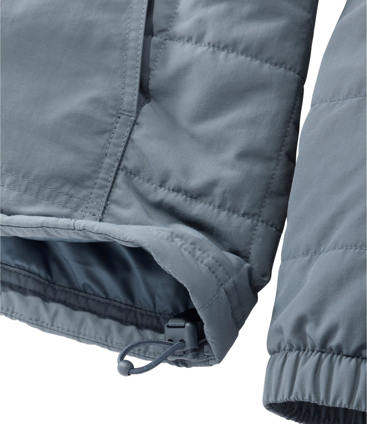 L.L.Bean Men's Mountain Classic Insulated Anorak Olive Gray