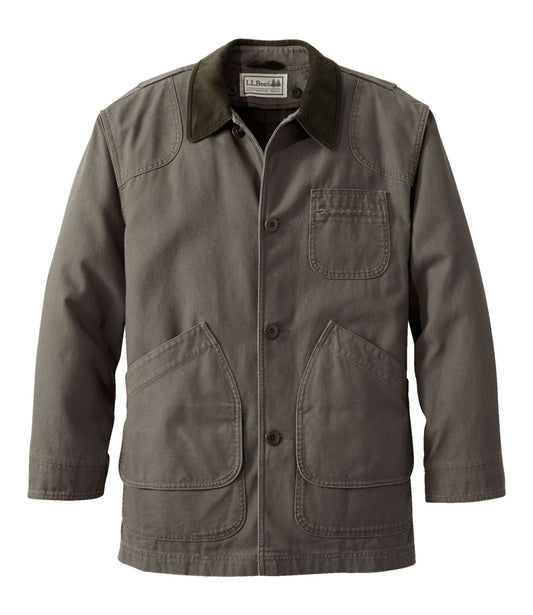 L.L.Bean Men's Original Field Coat with Wool/Nylon Liner Olive