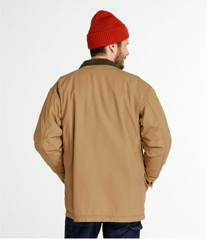 L.L.Bean Men's Original Field Coat with Wool/Nylon Liner Olive