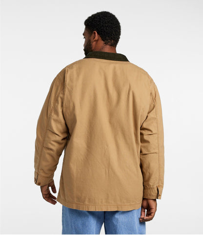 L.L.Bean Men's Original Field Coat with Wool/Nylon Liner Olive