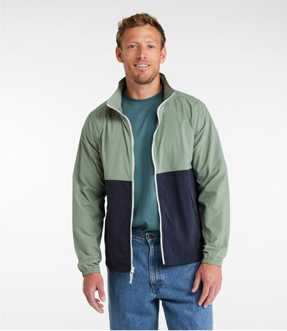 L.L.Bean Men's Light and Airy Windbreaker Adobe Red