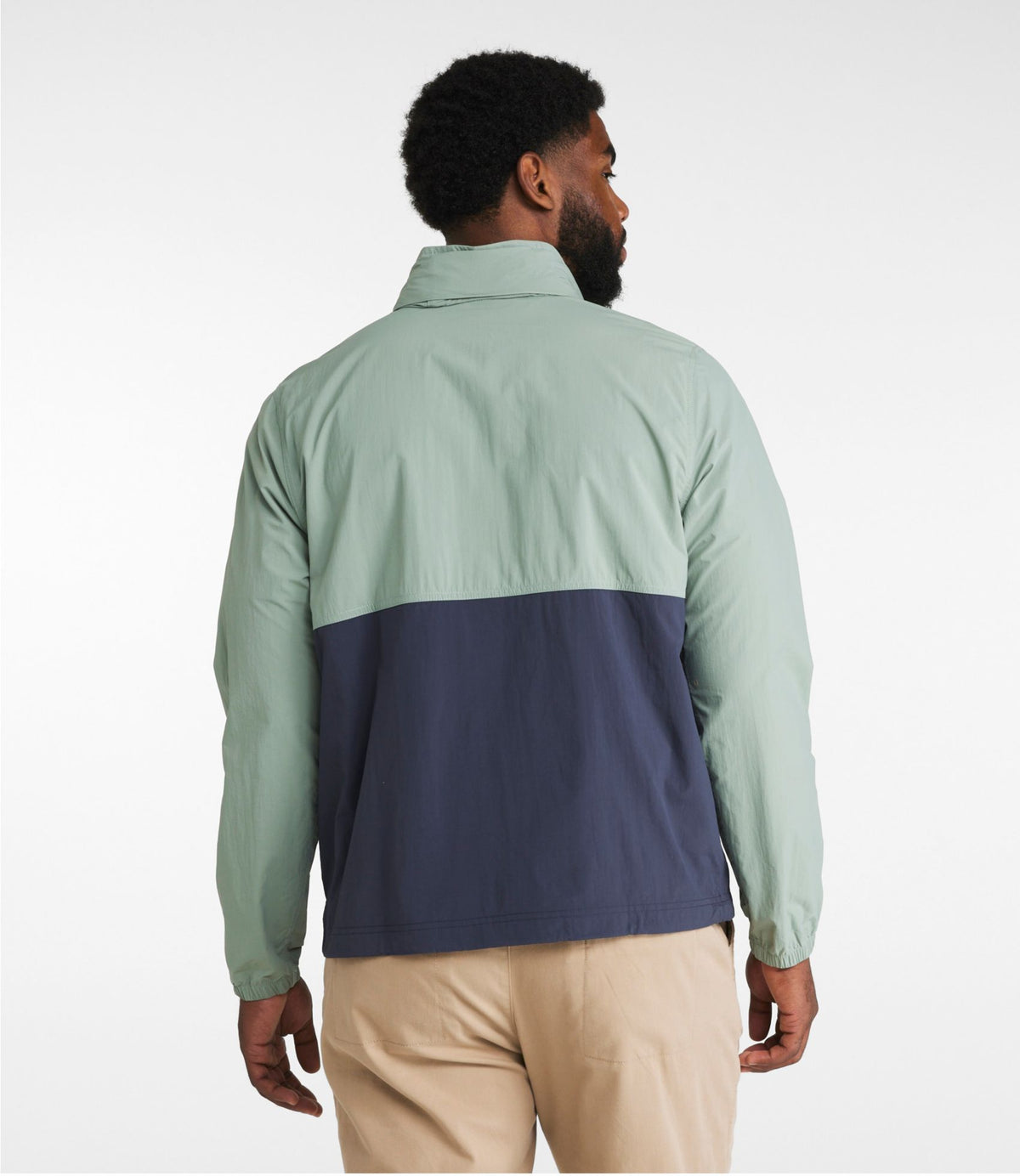 L.L.Bean Men's Light and Airy Windbreaker Adobe Red