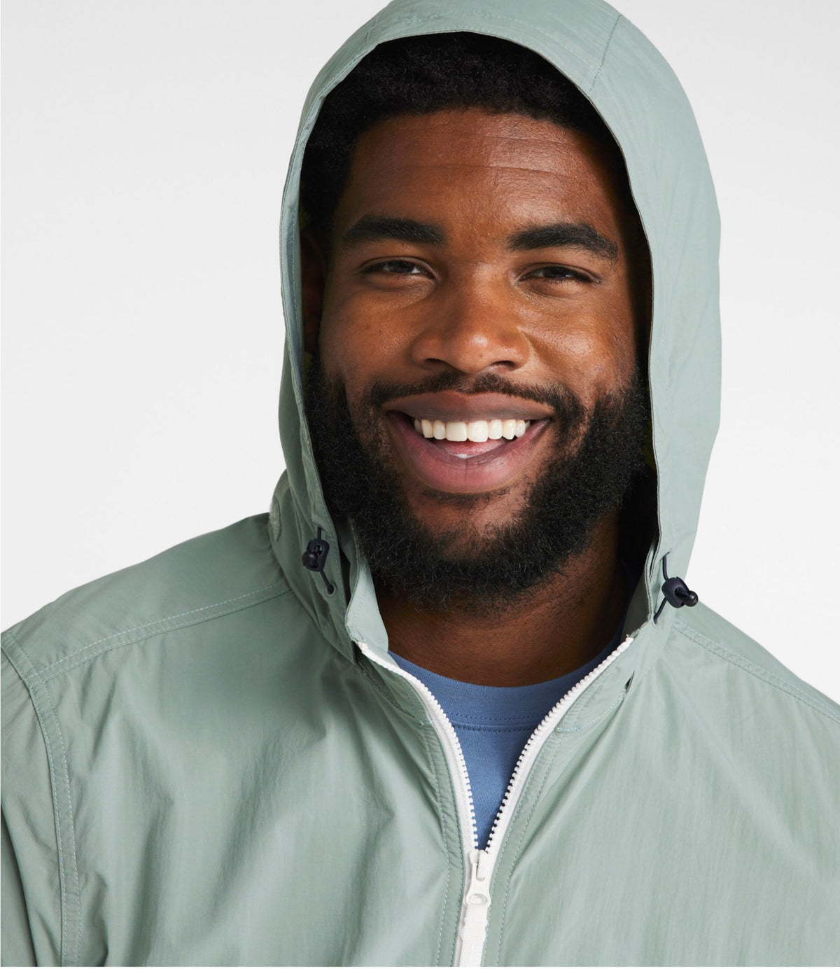 L.L.Bean Men's Light and Airy Windbreaker Adobe Red