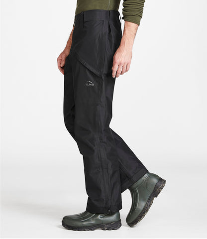 L.L.Bean Men's Maine Warden GORE-TEX Rain Pants Black