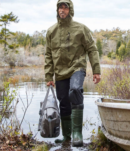L.L.Bean Men's Maine Warden GORE-TEX Rain Pants Black