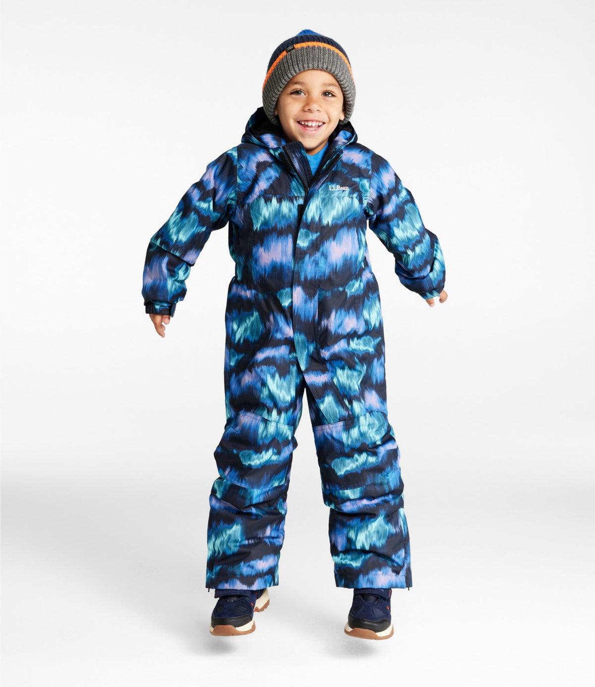 L.L.Bean Infants' and Toddlers' Cold Buster Snowsuit, Print Aurora Print