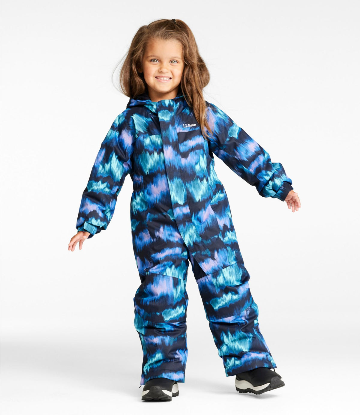 L.L.Bean Infants' and Toddlers' Cold Buster Snowsuit, Print Aurora Print