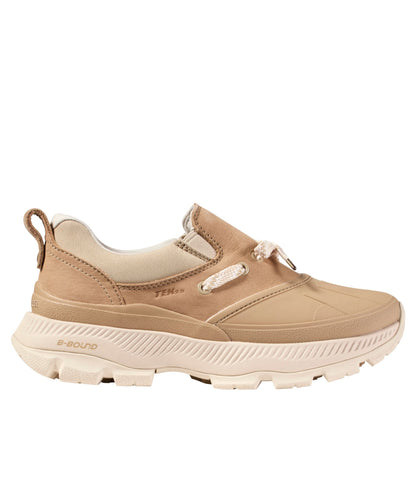 L.L.Bean Women's Storm Chaser 6 Waterproof Easy-Ons American Khaki Nubuck