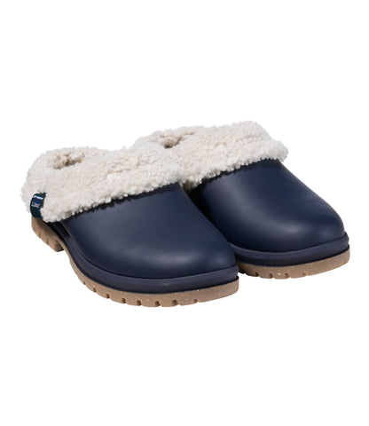 L.L.Bean Women's Rugged Winter Wellie® Clogs Carbon Navy