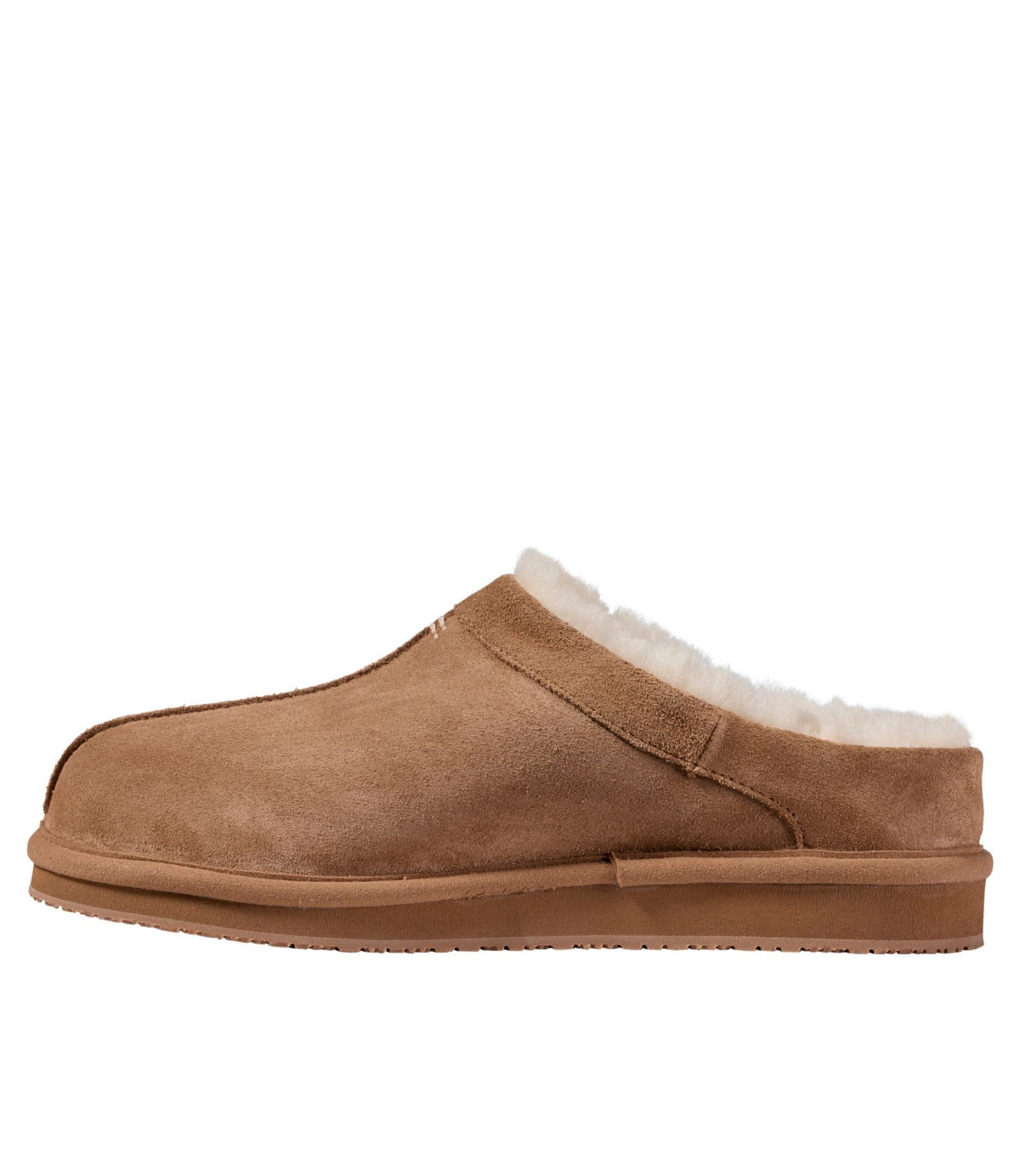 L.L.Bean Women's Wicked Good Scuffs, Suede Brown