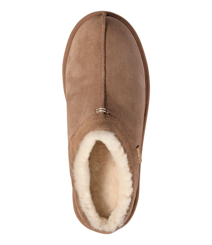 L.L.Bean Women's Wicked Good Scuffs, Suede Brown