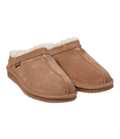 L.L.Bean Women's Wicked Good Scuffs, Suede Brown