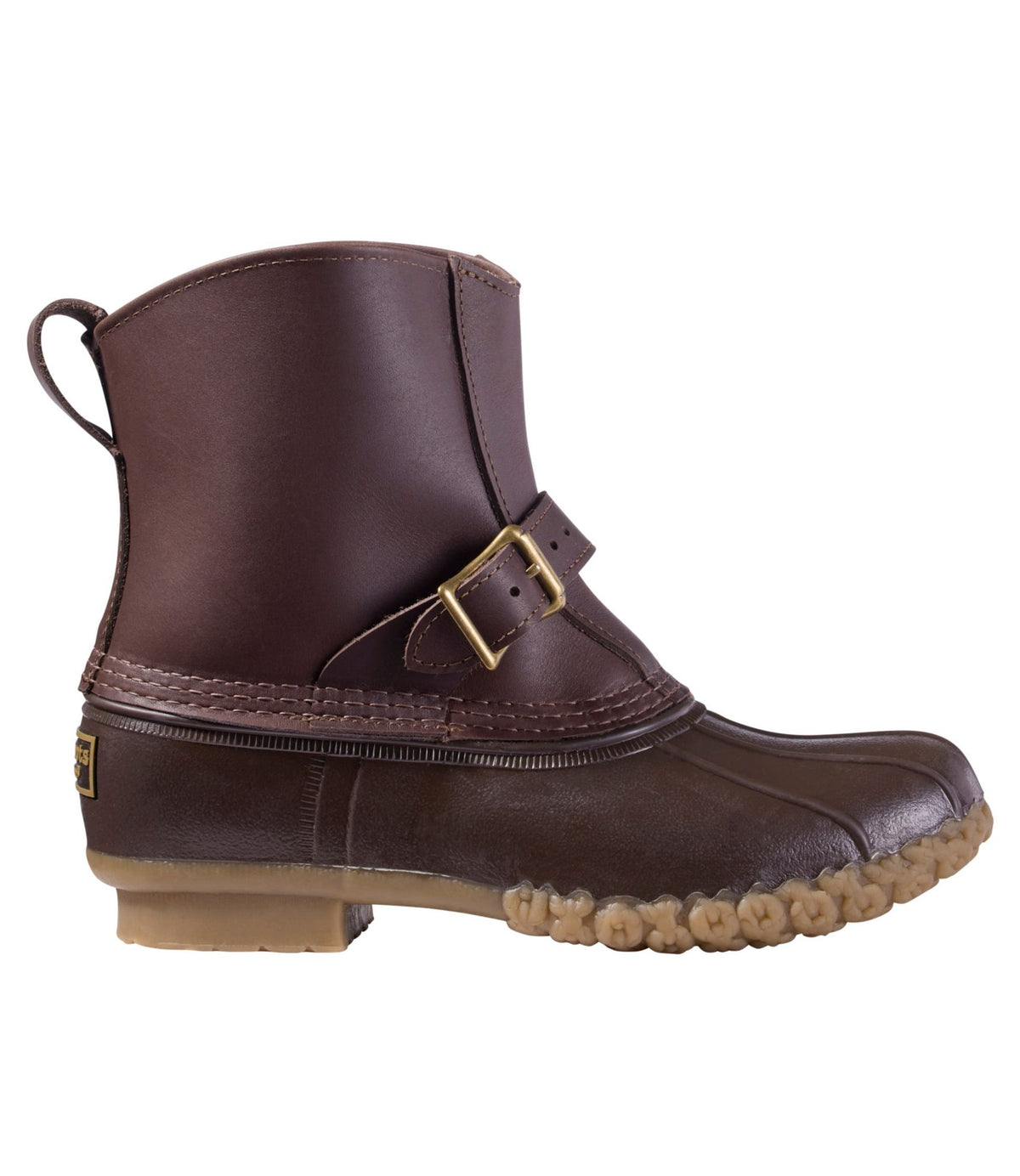 L.L.Bean Women's Bean Boots, 7" Unlined Lounger Brown