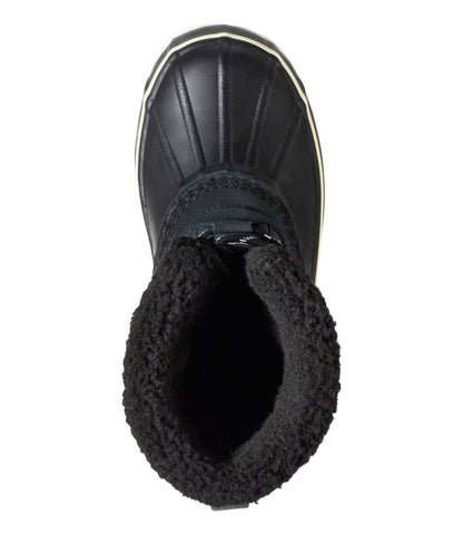 L.L.Bean Women's L.L.Bean Snow Boots, Suede Black/Sailcloth