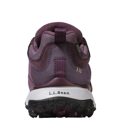 L.L.Bean Women's Snow Sneaker Sport Waterproof Shoes, Lace-Up Dark Mauve/Oyster