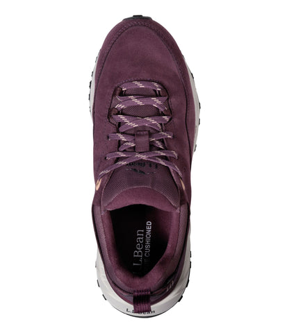 L.L.Bean Women's Snow Sneaker Sport Waterproof Shoes, Lace-Up Dark Mauve/Oyster