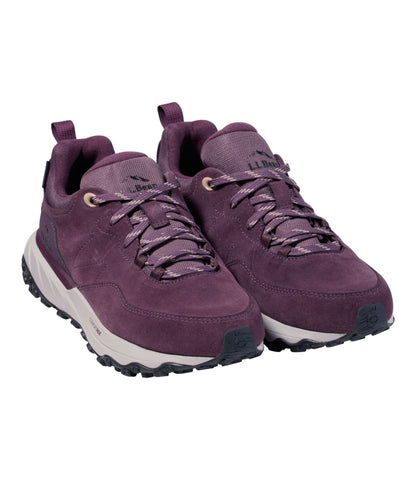 L.L.Bean Women's Snow Sneaker Sport Waterproof Shoes, Lace-Up Dark Mauve/Oyster