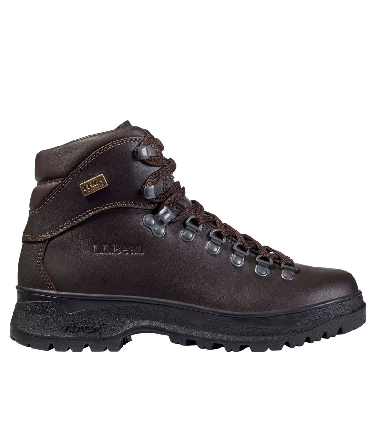 L.L.Bean Women's Cresta II Waterproof Hiking Boots, Leather Dark Brown