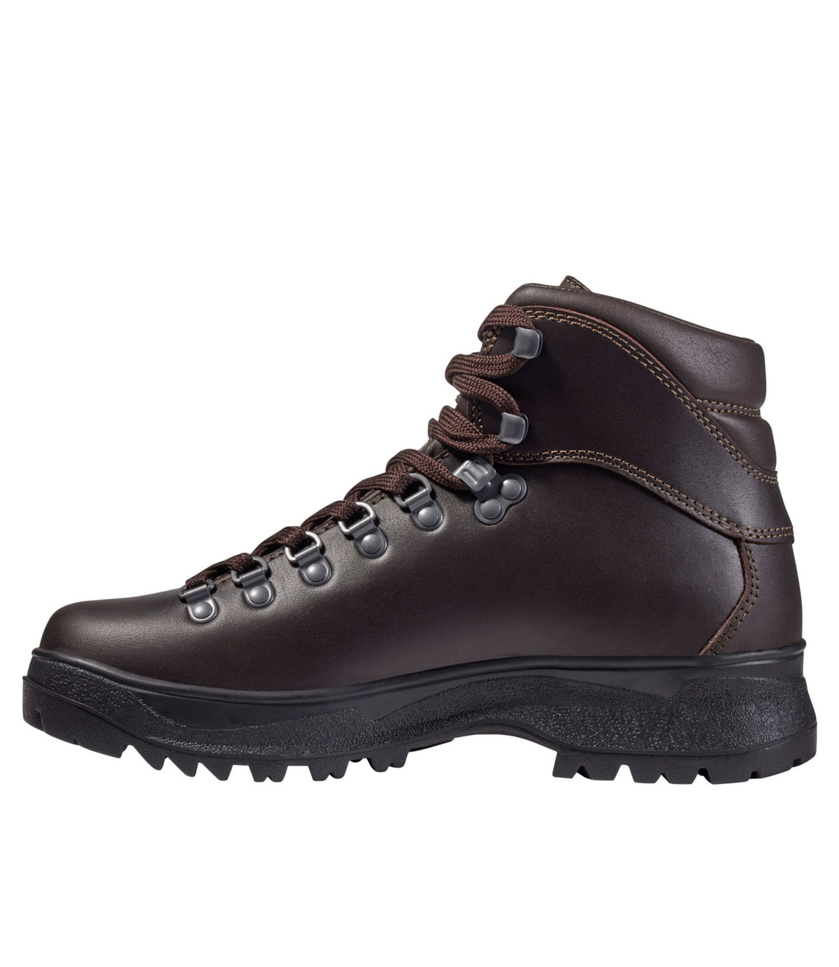 L.L.Bean Women's Cresta II Waterproof Hiking Boots, Leather Dark Brown