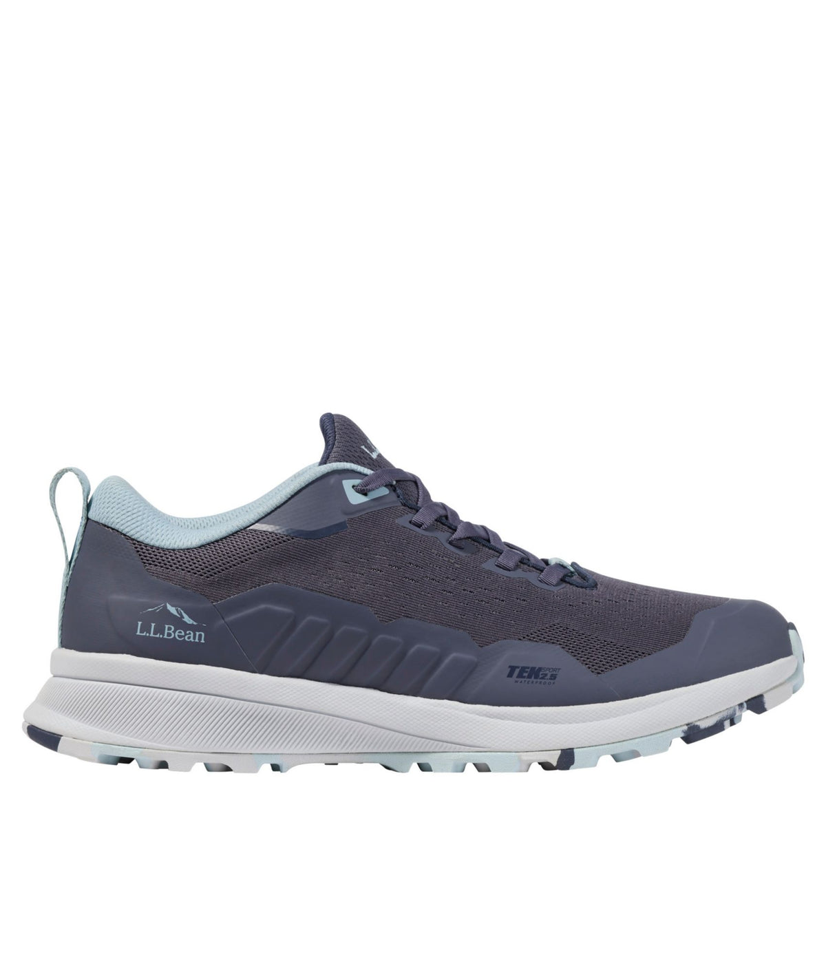 L.L.Bean Women's Elevation Trail Shoes, Waterproof Dark Steel Gray