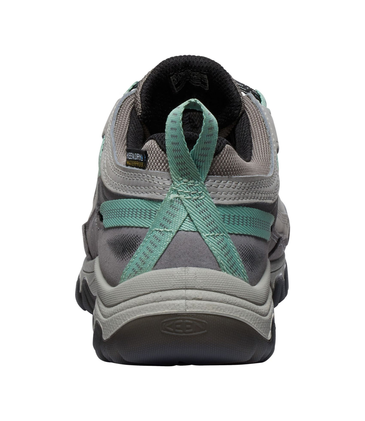 L.L.Bean Women's Keen Targhee IV Waterproof Hiking Shoes Alloy/Granite Green