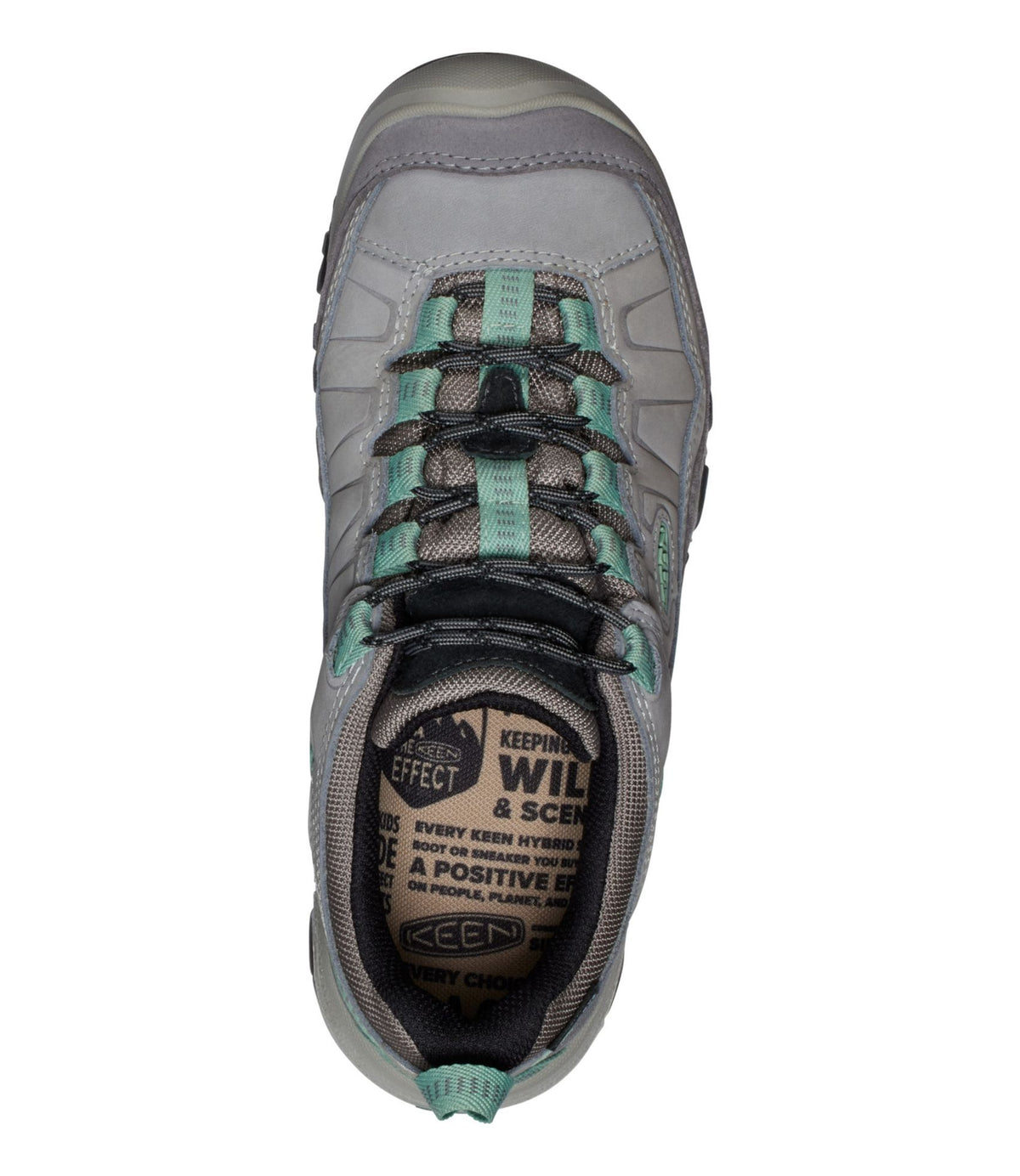 L.L.Bean Women's Keen Targhee IV Waterproof Hiking Shoes Alloy/Granite Green